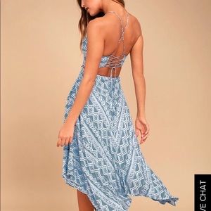 Lulus tribal midi dress